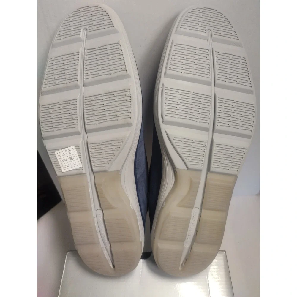 Mark Nason Skechers Glide Cell-Felixx Navy Suede Slip On Mens 12 205089/NVY